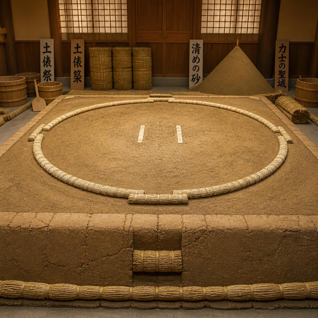 相撲の伝統を支える特別な土俵づくり