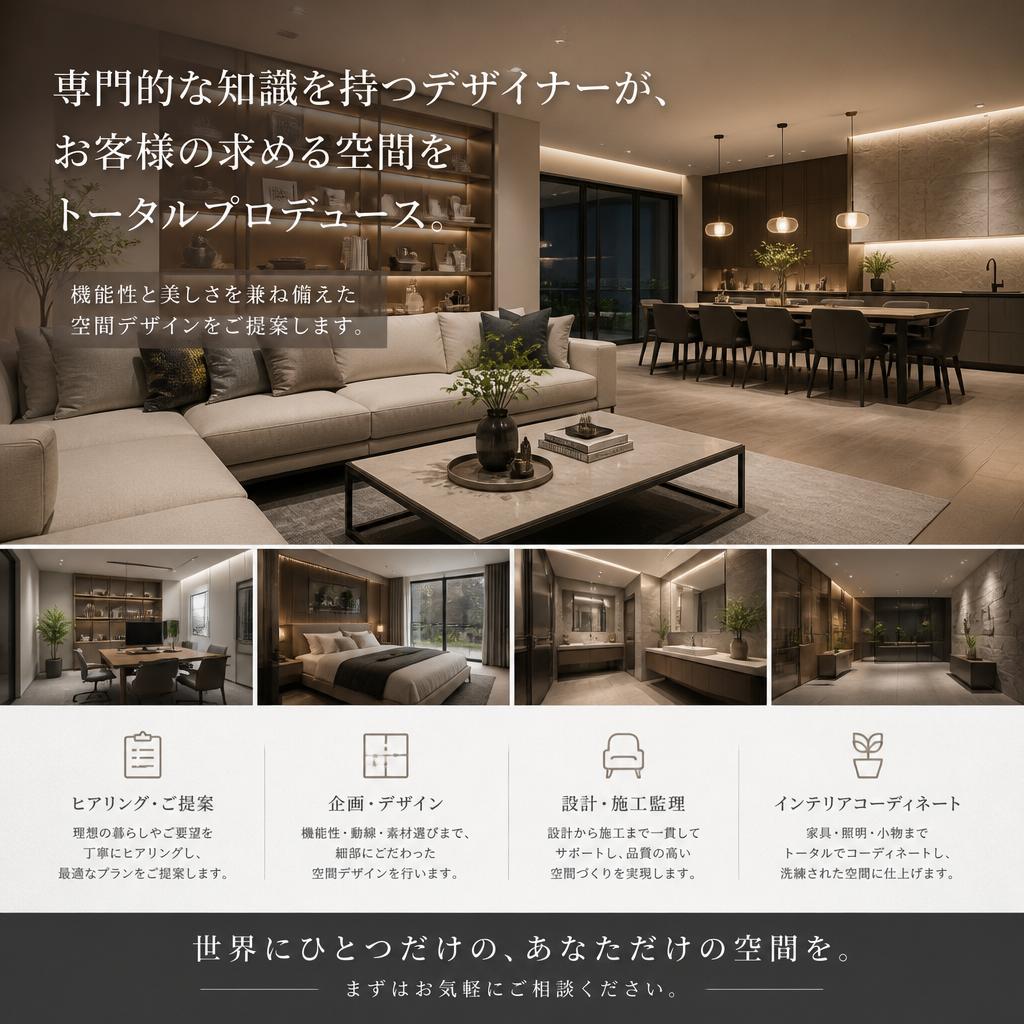 プロによる空間デザインのご提案